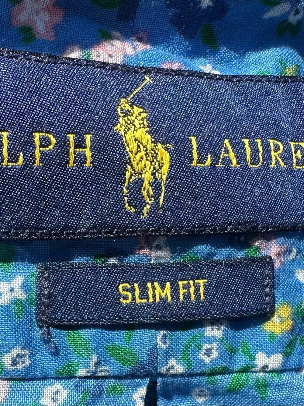 Polo by Ralph Lauren Light Blue Floral Button-Down Shirt